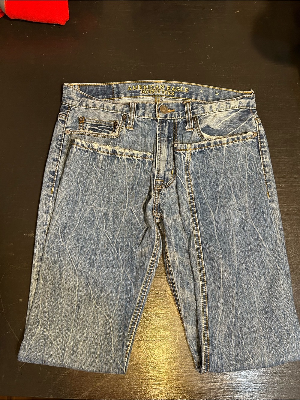 American Eagle Outfitters Men’s Light Blue Relaxed Jeans 30x30